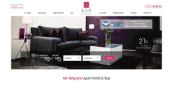 Desktop Screenshot of belgrano.kerhoteles.com.ar